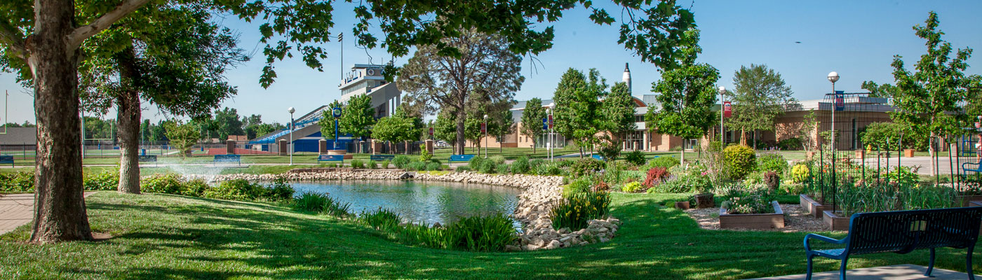 Hutchcc campus grounds at Hutchinson Community College